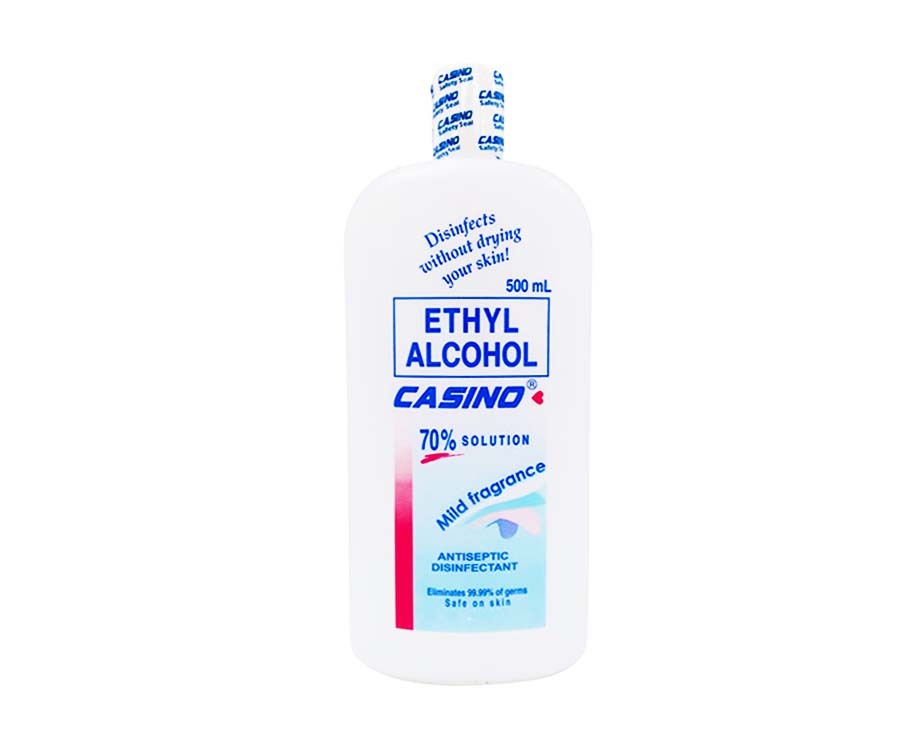 ETHYL ALCOHOL カシノクリーナーA×10本 Casino Ethyl Alcohol 70% Solution Antiseptic Disinfectant Mild