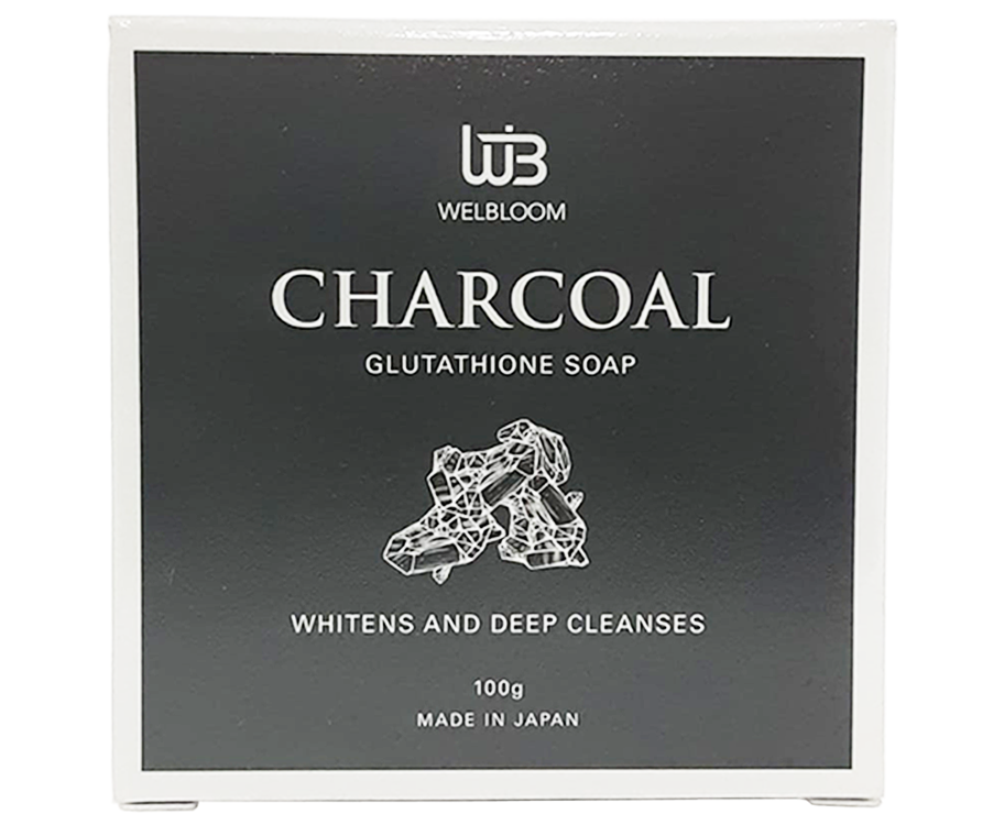 Welbloom Charcoal Glutathione Soap 100g